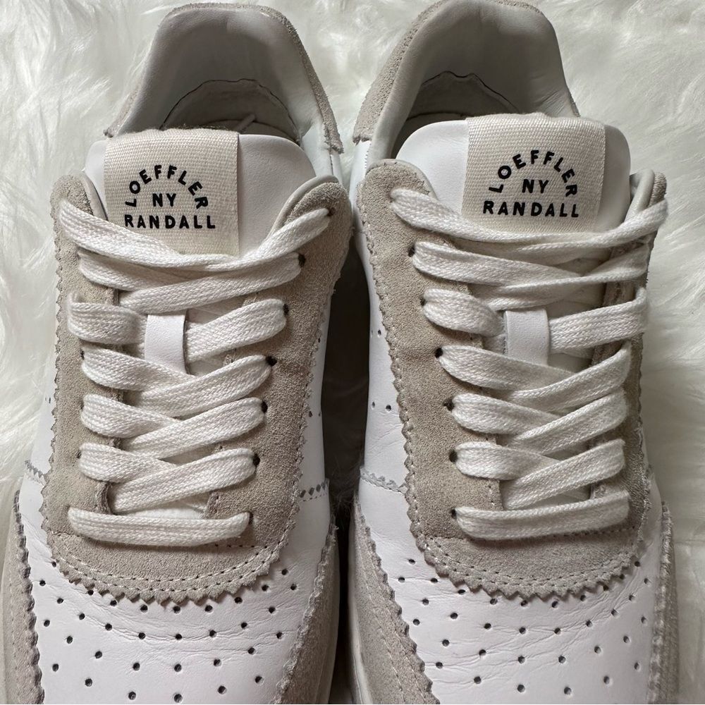 Loeffler Randall Keeley Leather Low-Top Sneakers - Picture 12 of 12